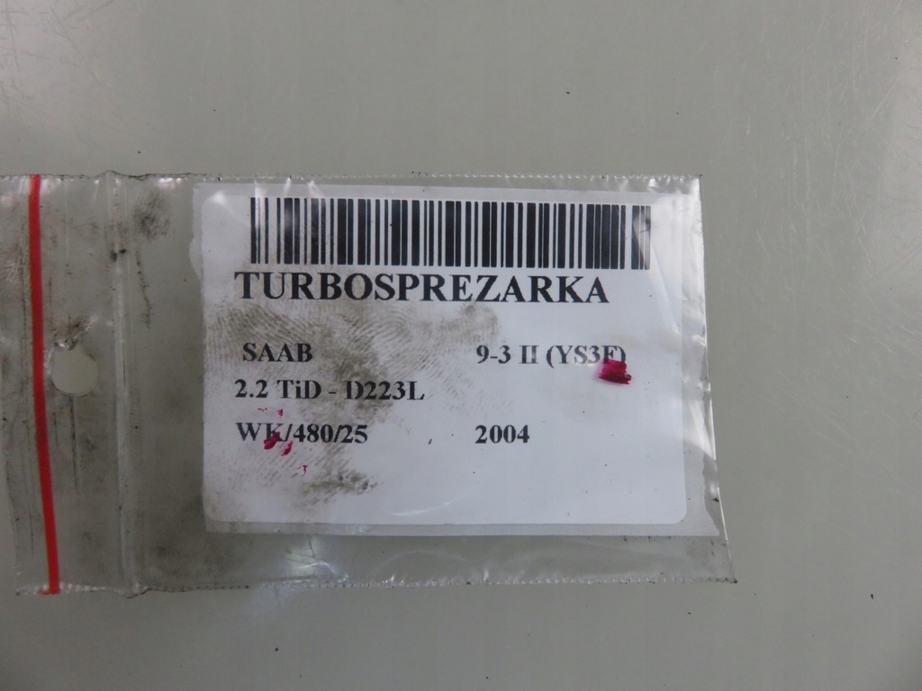 фото №13, Турбонагнетатель saab 9-3 ii ys3f 2.2 tid - d223l 24445062 d223l