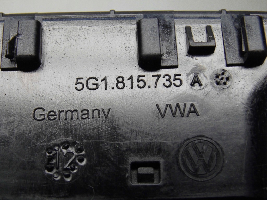 фото №6, Решітка обдув консолі 5g1815735a vw golf vii 5g