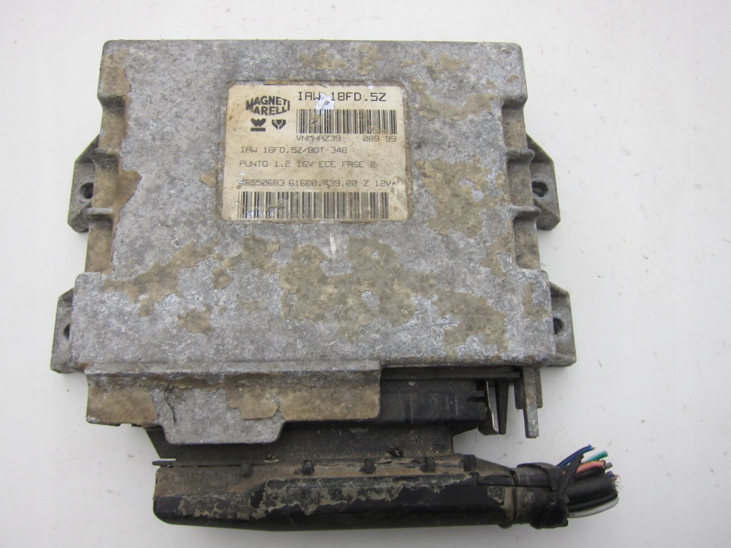 фото №1, Бортовой компьютер 46550683 iaw18fd.5z fiat punto