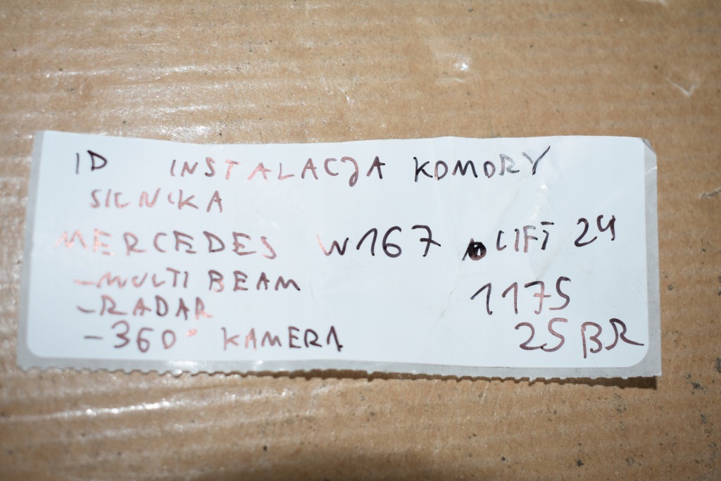 фото №2, Idealna электропроводка отсек двигателя mercedes w167 lift 24r. радар 360 1