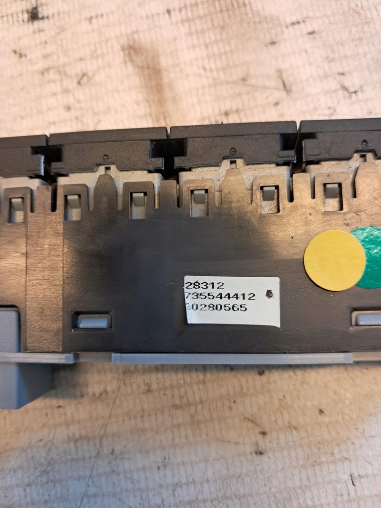 фото №6, Панель переключатель света аварийных fiat panda iii 735544412