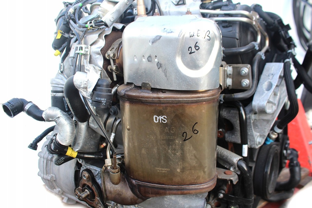 фото №8, Skoda vw каталізатор фільтр 04l131669c 04l131669cx фільтр часток твердих dpf