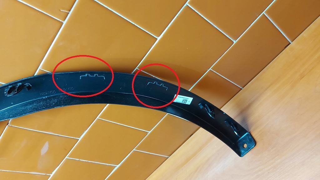 фото №16, Молдинг накладка крыла левая левый перед передняя toyota chr c-hr 23- lift