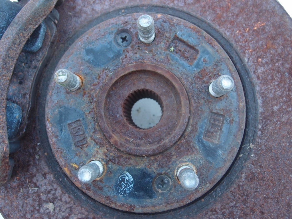 фото №2, Поворотний кулак ступиця лівий перед hyundai ix35