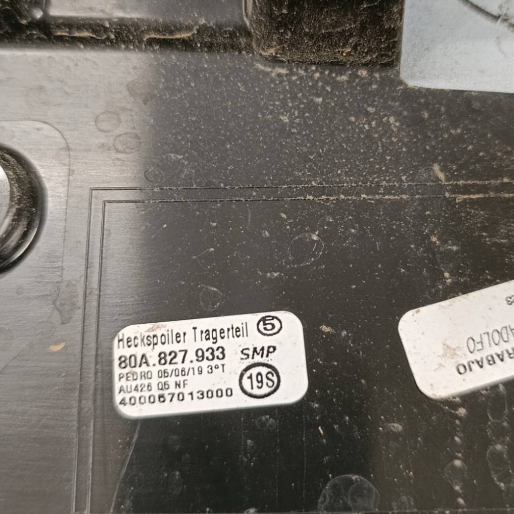 фото №7, Audi q5 sq5 2020 з задній спойлери