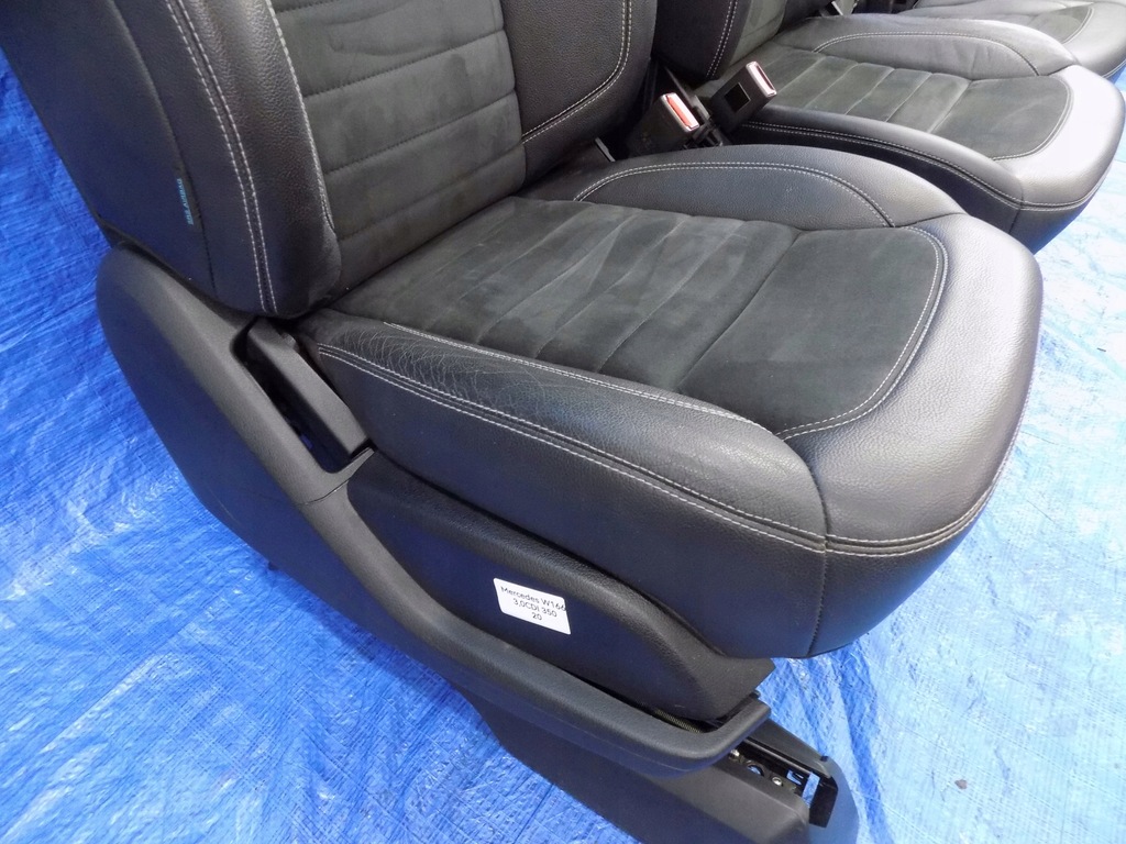 фото №12, Сиденья заднее сиденье alcantara кожа mercedes ml w166 13r europa