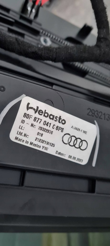 фото №16, Sq5 80a q5 lift люк панорама люк рама стекло sportback