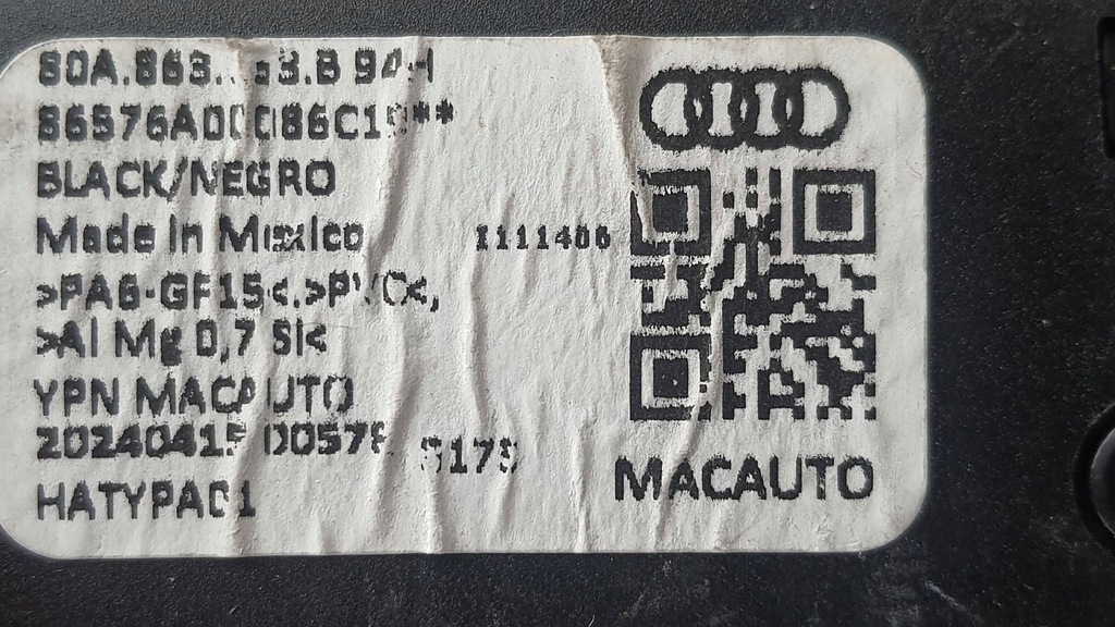 фото №9, Шторка полиця багажника audi q5 sq5 fy 80a863553b