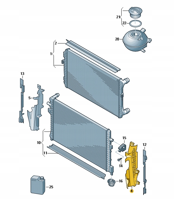фото №10, Skoda оригінальний номер повітропровід повітря superb