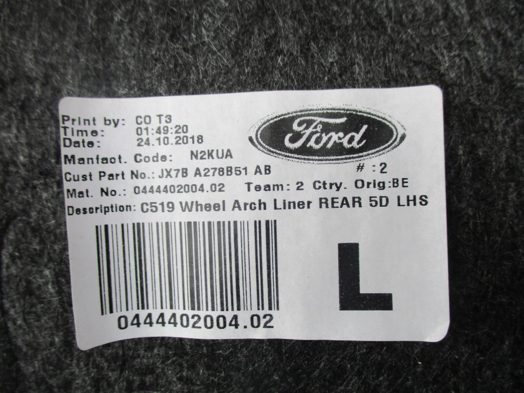 фото №4, Підкрилок задні задня ліва ford focus mk4