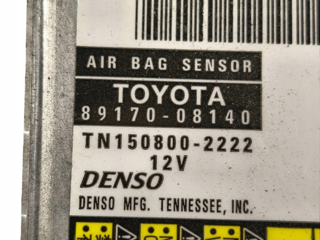 фото №7, Блок керування подушка безпеки всі toyota sienna xl30 iii 8917008140