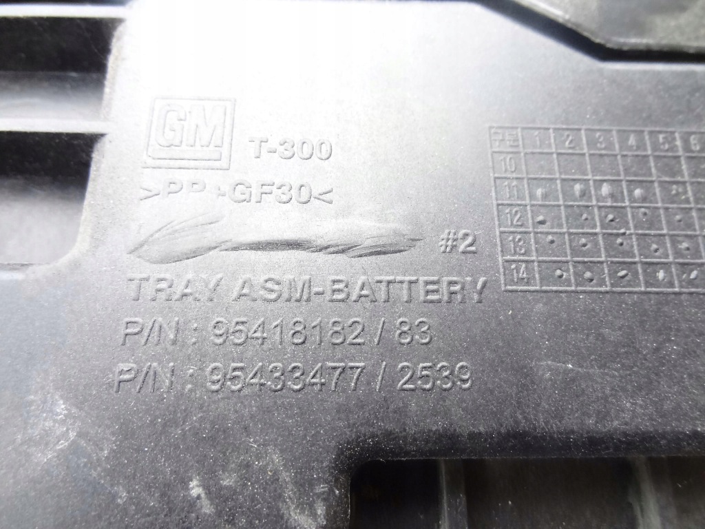 Основание корпус аккумулятор opel mokka a 1.6 cdti 95418182 95433477 в Украине