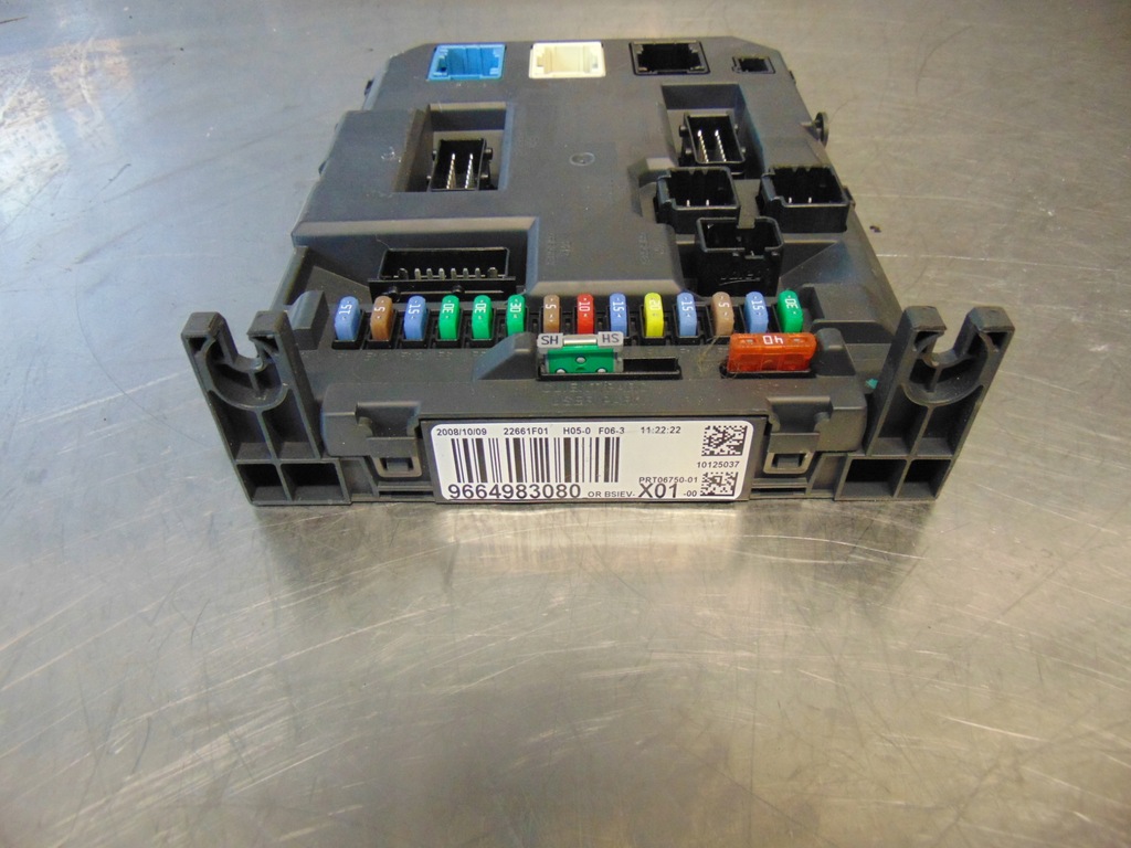 фото №13, Peugeot 207 набір стартовий бортовий комп'ютер імобілайзер ключ замок запалювання 0261s04009