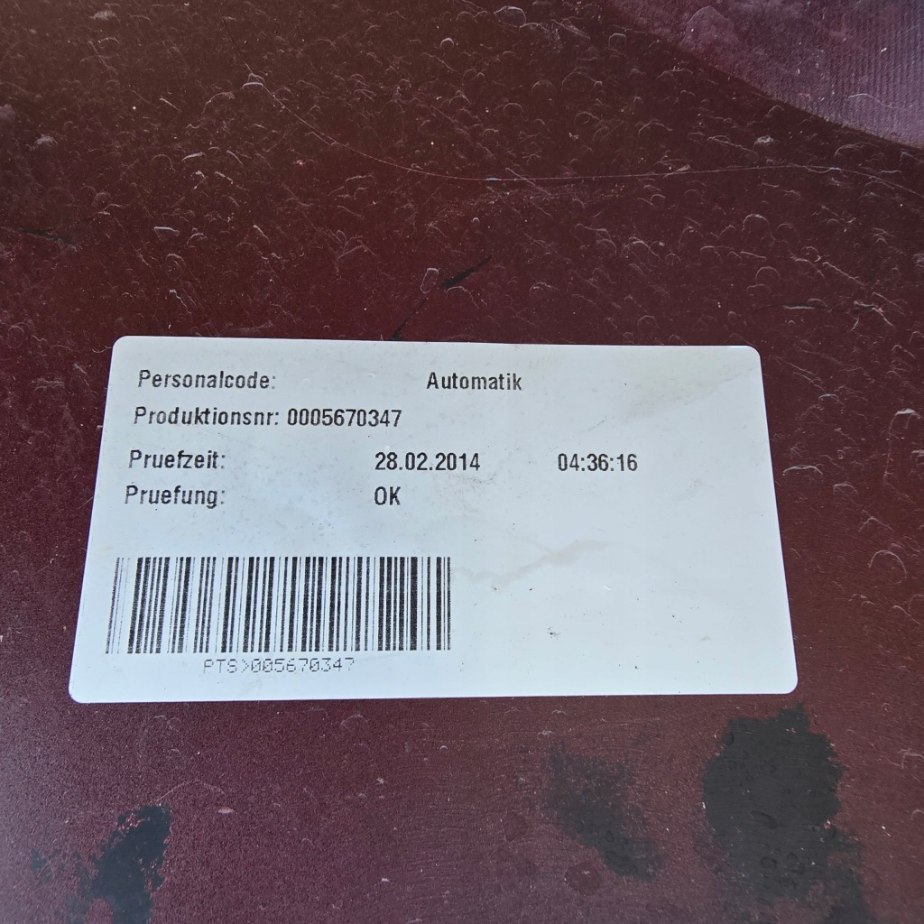 фото №11, Mercedes b-klasa w246 бампер перед передний омыватель