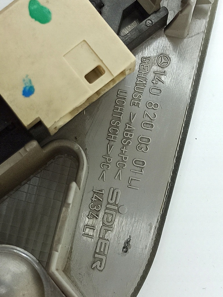 фото №12, Лампа потолочный задняя левая сторона mercedes-benz s w140 1408200301