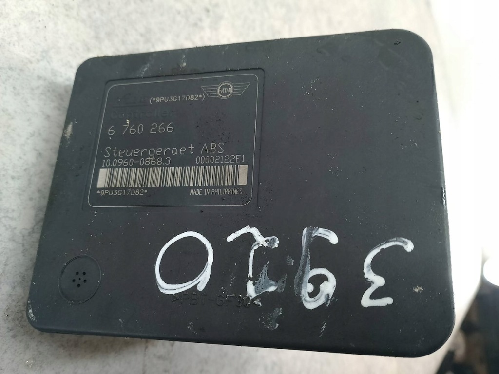 Насос abs mini r50 6760265 6760266 10.0206-0080.4 10.0960-0868.3 ate 1.6 Зі Шроту