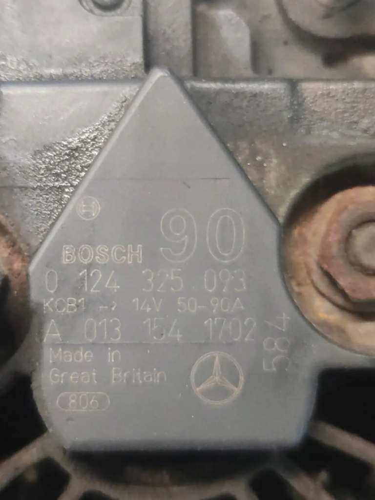 фото №3, Генератор mercedes sprinter w639 a0131541702