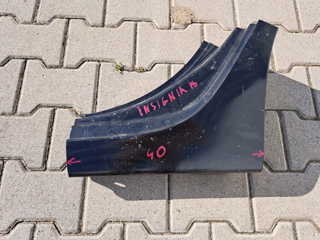 фото №1, Порог задний задняя левый opel insignia b org