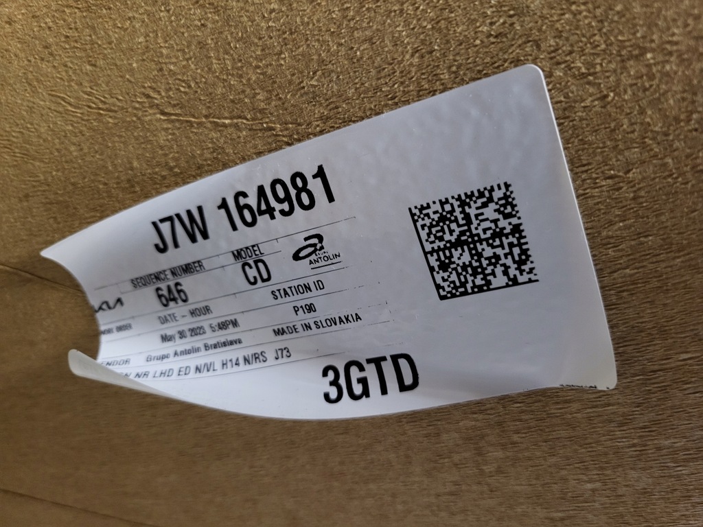 фото №9, Стеля джгут дах електропроводка kia ceed iii lift kombi оригінальний номер eu