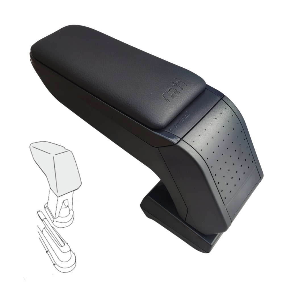 фото №1, Подлокотник стандарт do ford fiesta, 2005-2008; ford fusion, 2005-2012