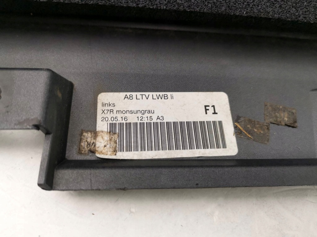 фото №12, Молдинг накладка поріг ліва audi a8 d2 4h4853855b nowa оригінальна