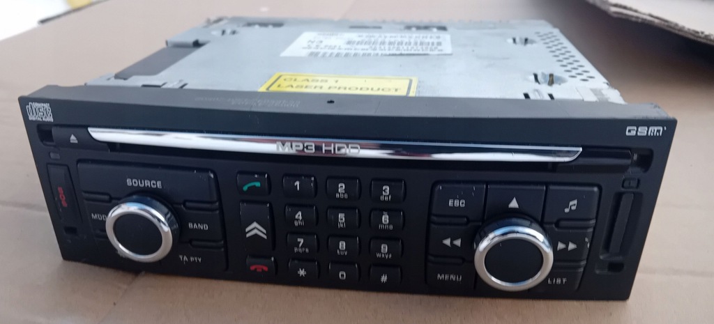 фото №7, Радио навигация gps rt3 citroen c5 iii x7 96647951zd