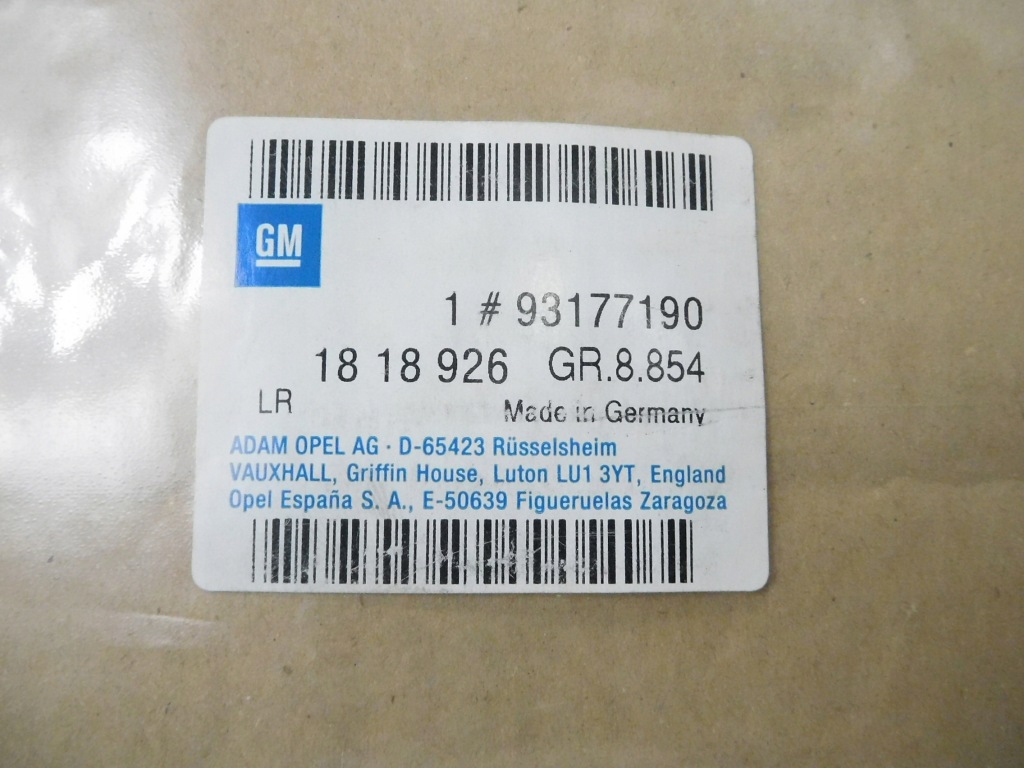 Адаптер шланг отопителя opel omega b оригинальный номер 93177190 Недорого