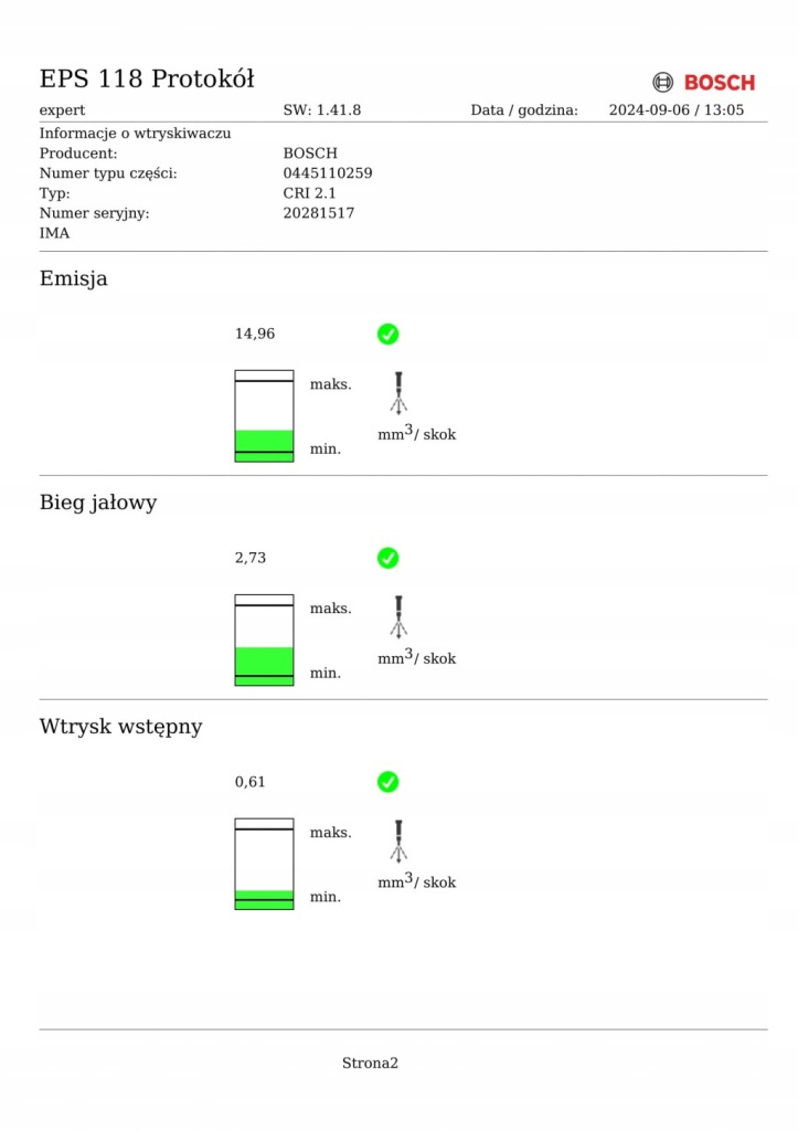 фото №6, Citroen c4 picasso 1.6hdi форсунка bosch 0445110259 перевірений
