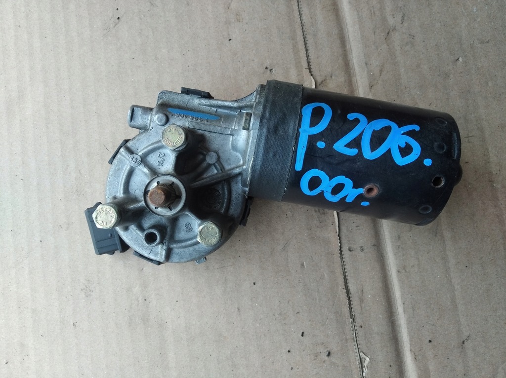 фото №1, Моторчик двірники перед peugeot 206