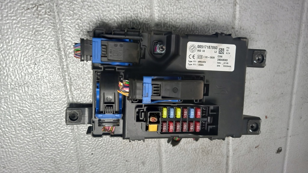 фото №1, Модуль bsi fiat punto 1.4b 05r