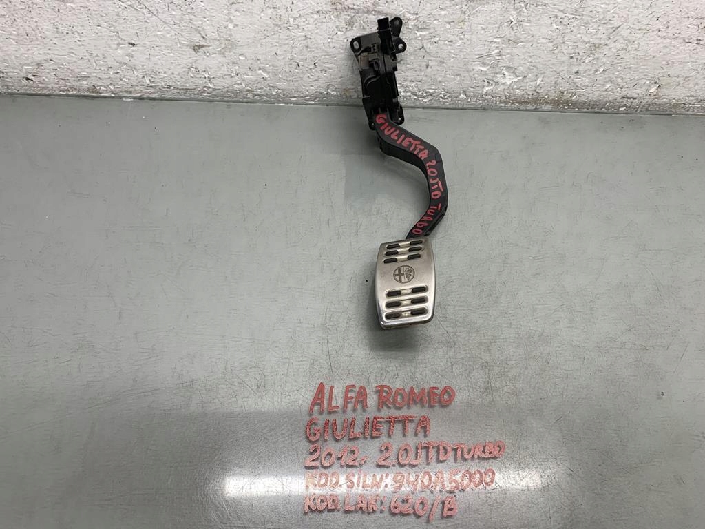 Купить Педаль газа alfa romeo giulietta 2.0 jtd 12 r 505212670