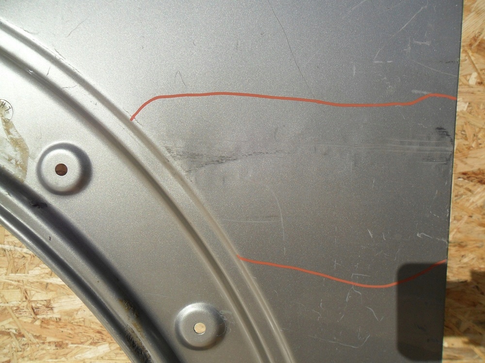 фото №8, Mini one clubman cabrio r56 r57 2007-błotnik левый