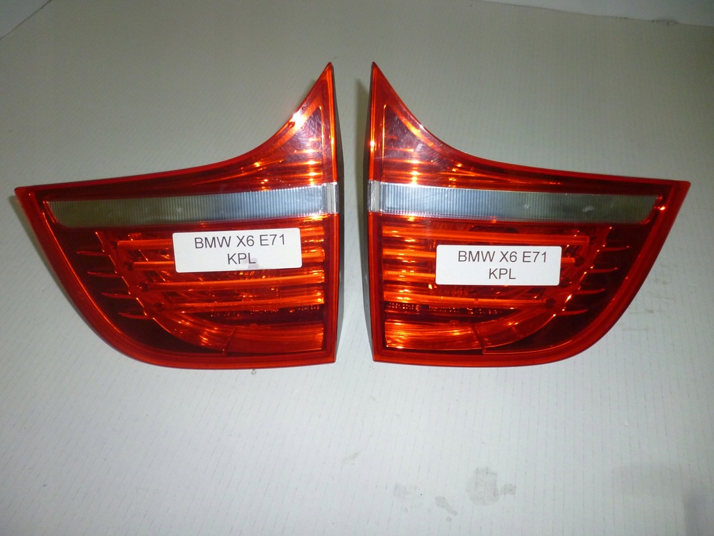фото №1, Bmw x6 e71 крышка багажника лампа задняя задняя rh/lh