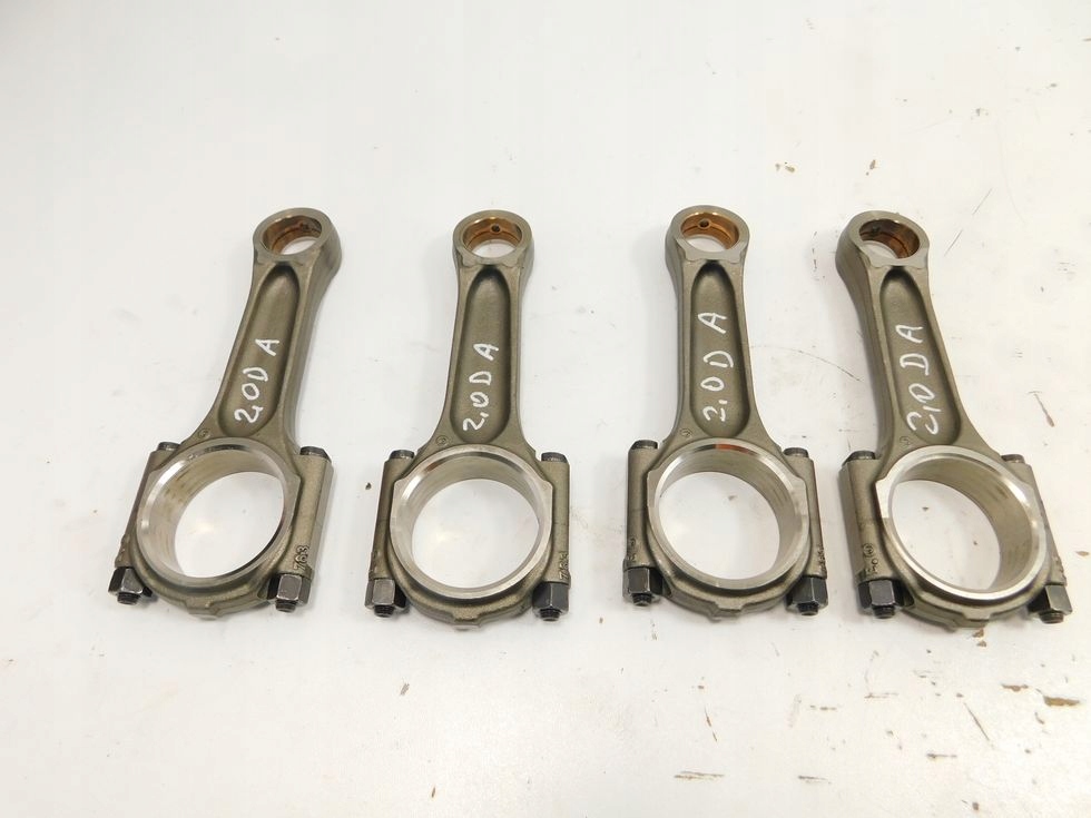 фото №11, 4 шатунные шатуны 2.0 hdi tdci d peugeot ford volvo 136