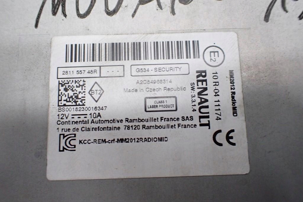 фото №10, Навигация navi радио заводская оригинал 281155748r opel movano ii b 19r