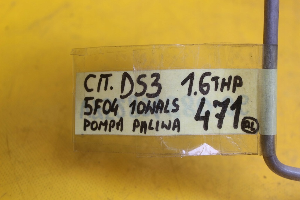 фото №9, Шланг топлива citroen ds3 peugeot 1.6 thp 5f04 10wals v752834880