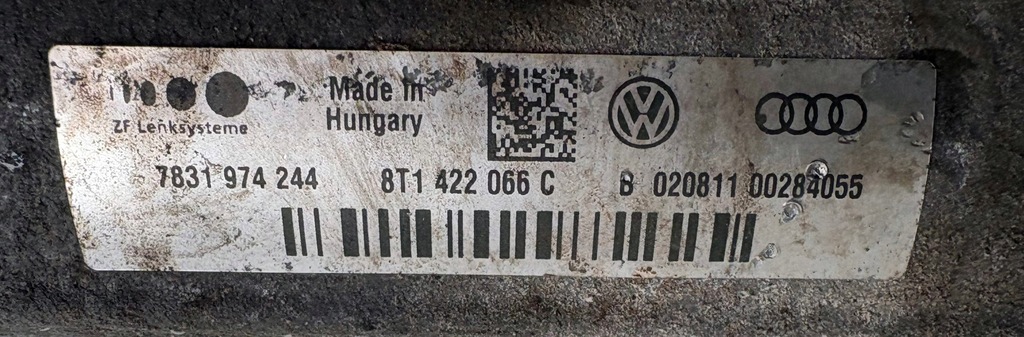 фото №5, Audi a4 b8 рейка рульова трансмісія europa