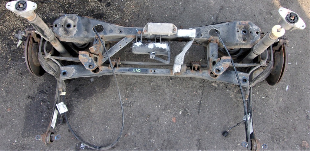 фото №1, Volvo s40 ii подвеска балка суппорты задняя