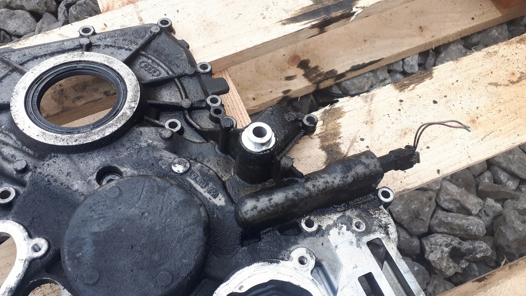 фото №6, A6 c7 4g корпус защита распределительного вала sq5 3.0 tdi a7