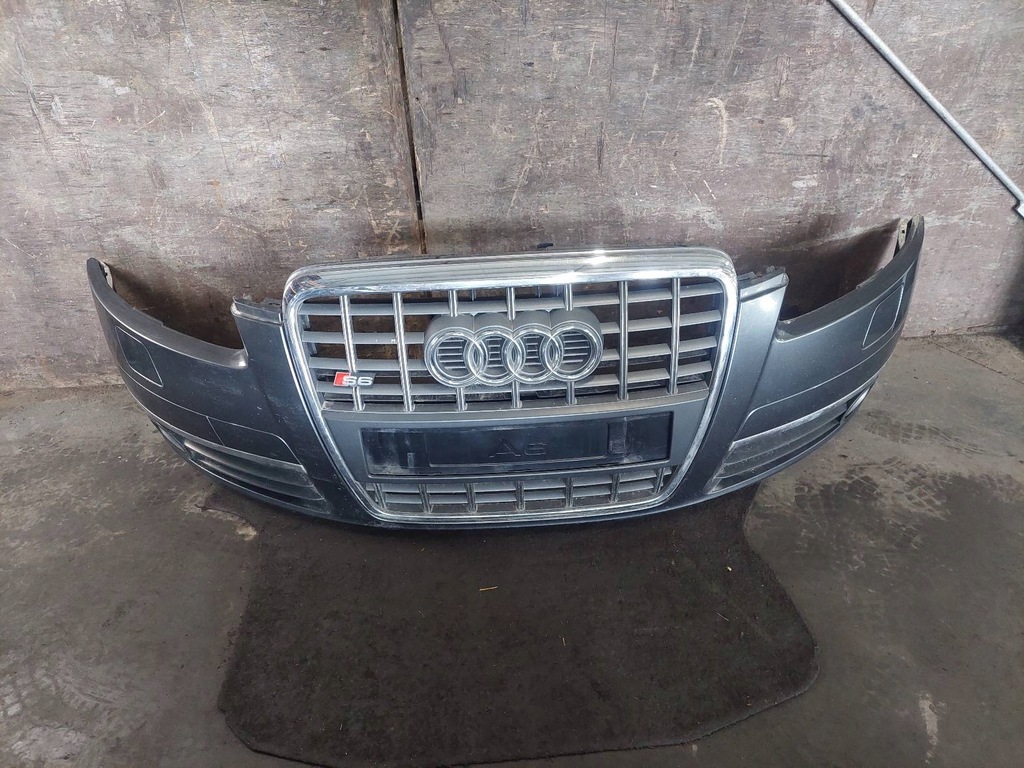 фото №13, Kompletny перед капот бампер лампа bixenon audi a6 c6 lz7s