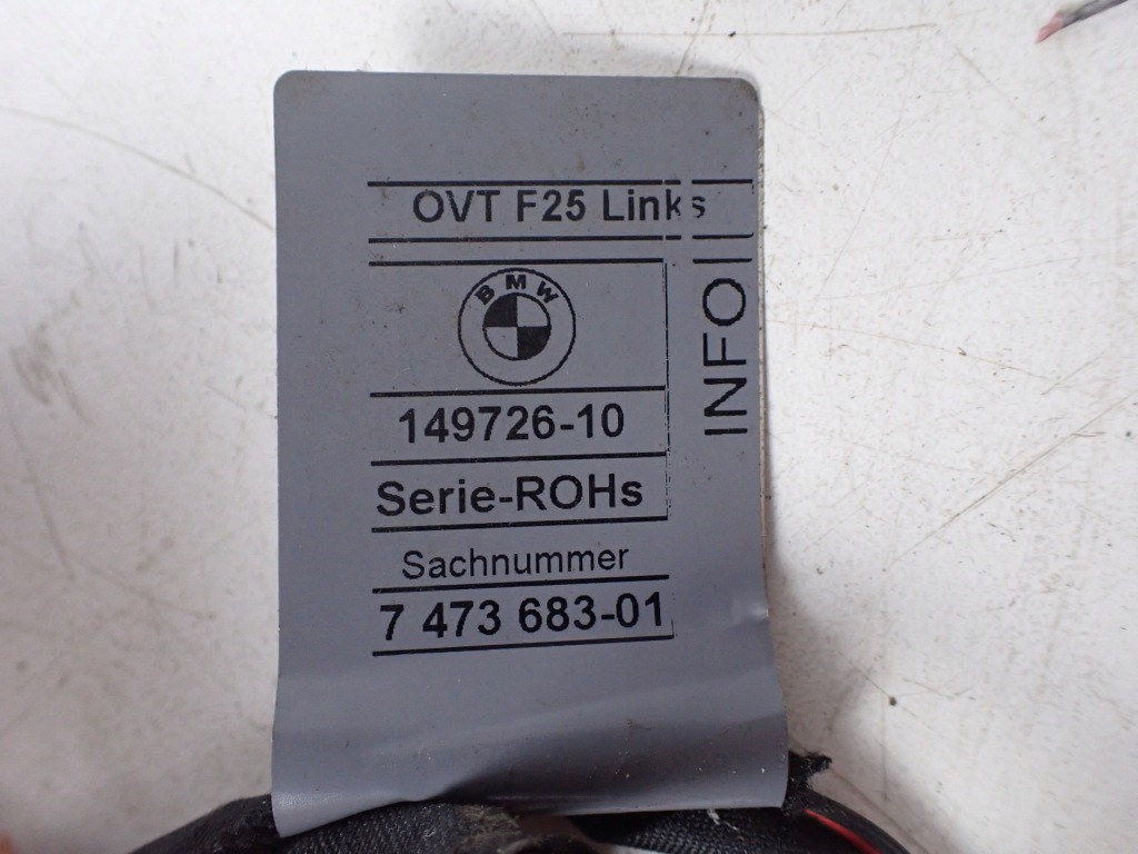 фото №10, Жгут кабели дверь левый задняя bmw f26 x4 9379849