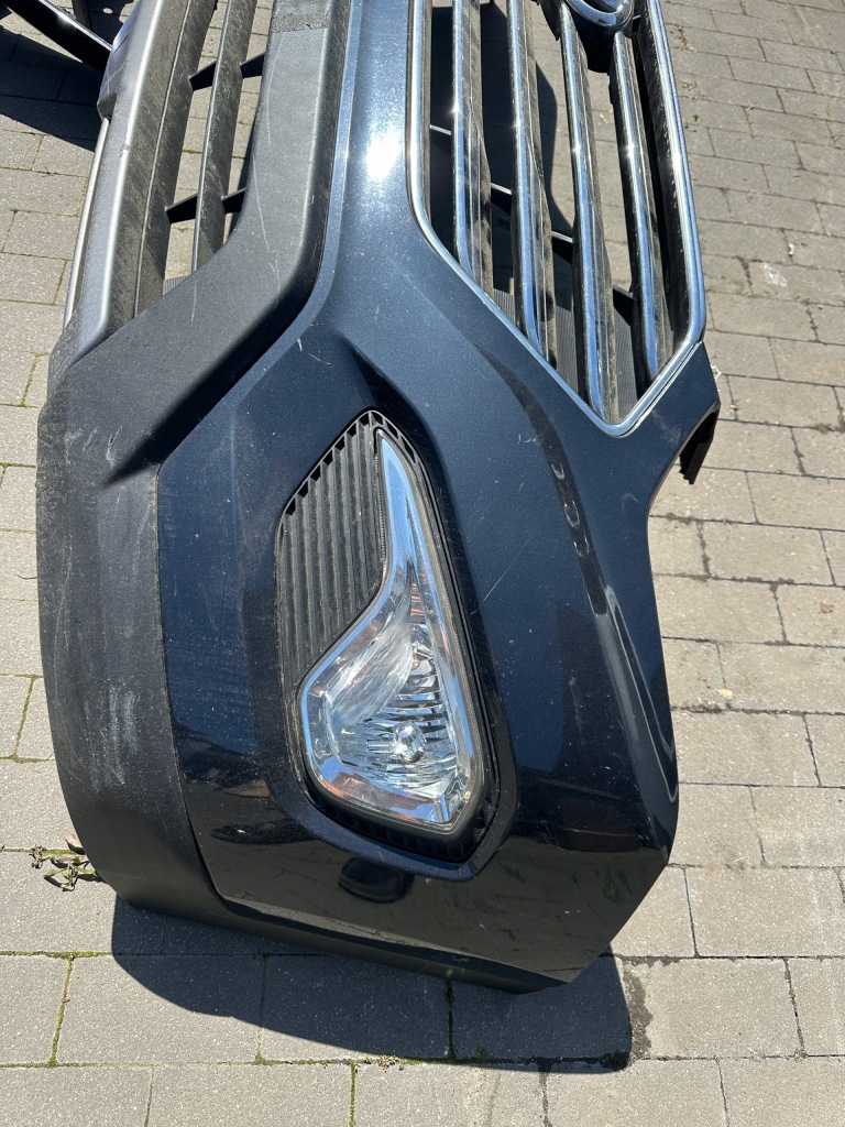 фото №1, Hyundai grand santa fe бампер передній