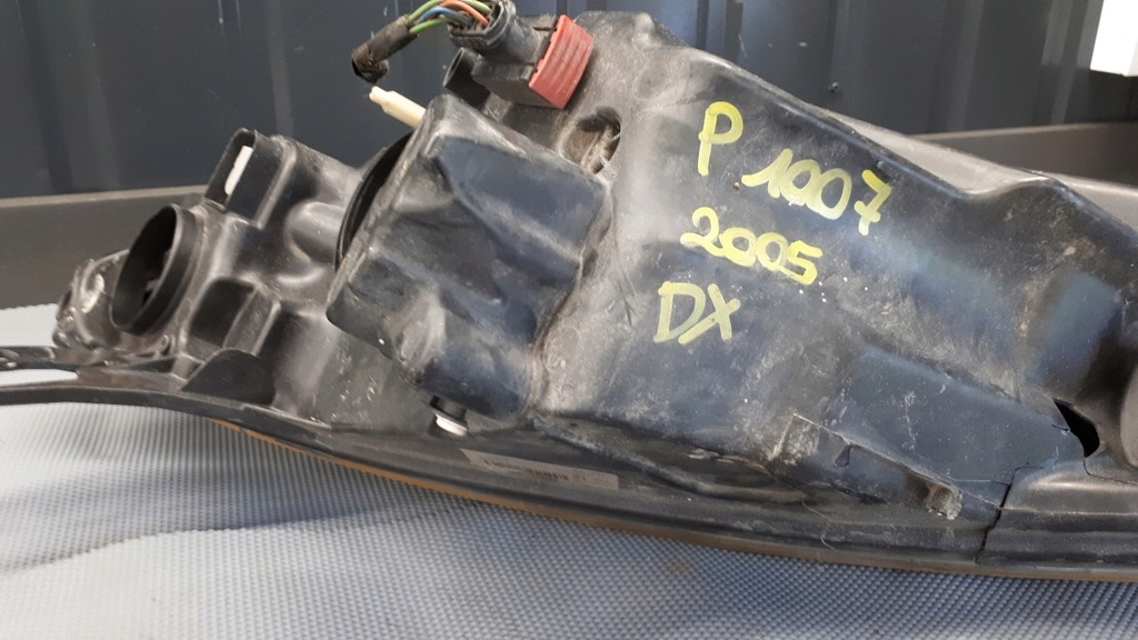 фото №12, 9644997180 фара правый peugeot 1007 valeo