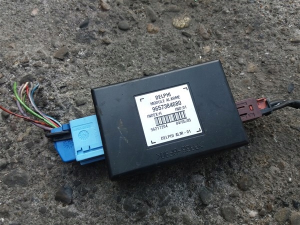 фото №1, Модуль блок керування сигналізація peugeot 307 cc cabrio 9657384680