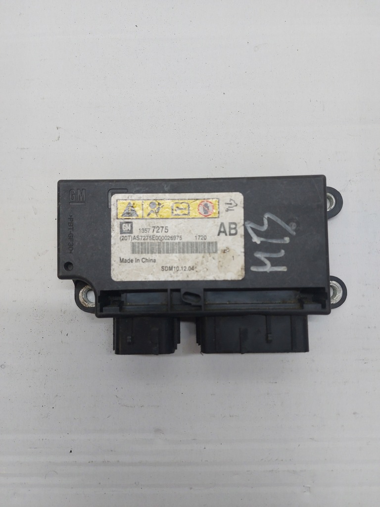 фото №1, Модуль датчик подушек opel meriva b 13577275