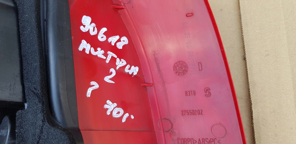 фото №8, Fiat multipla 2 лампа задняя правая. 2004-10.lifting