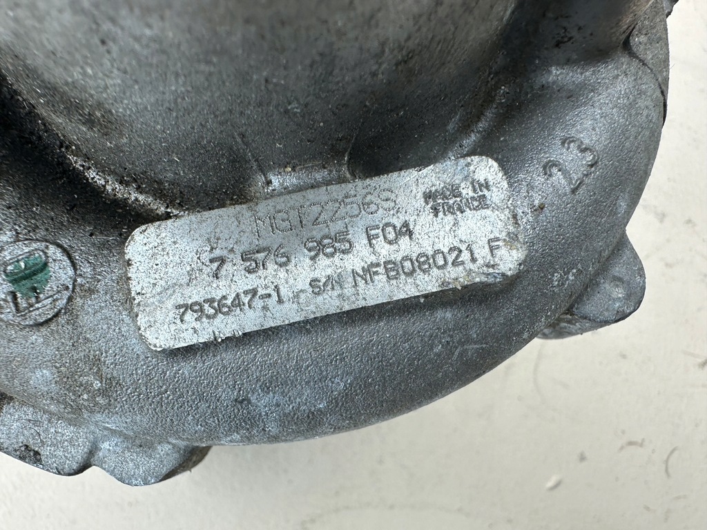 фото №13, Bmw 7 vii f01 турбина турбонагнетатель 757698504