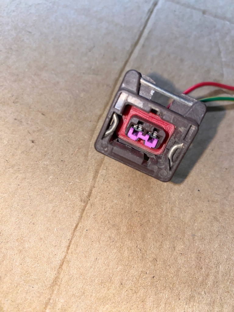 фото №1, Штекер колодка соединитель 2 контакты штекер citroen peugeot