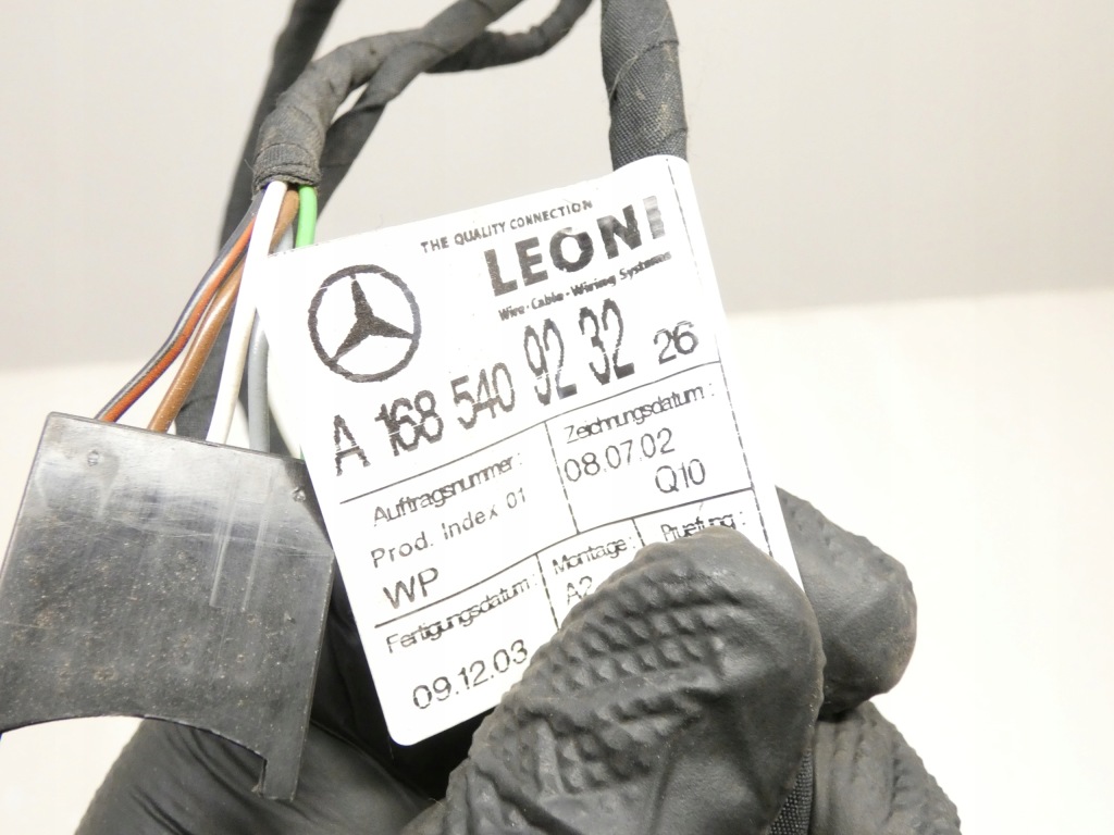 Джгут електропроводка двері права перед mercedes a klasa w168 рестайлінг  01-05 Доставка