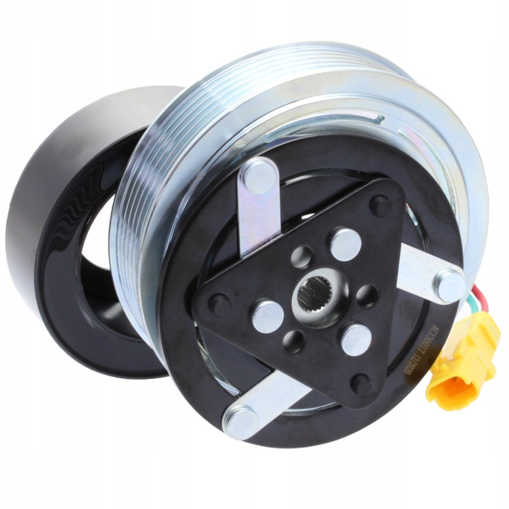 фото №12, Сцепление полный компрессор кондиционера sanden sd7v16 6pk 119mm p